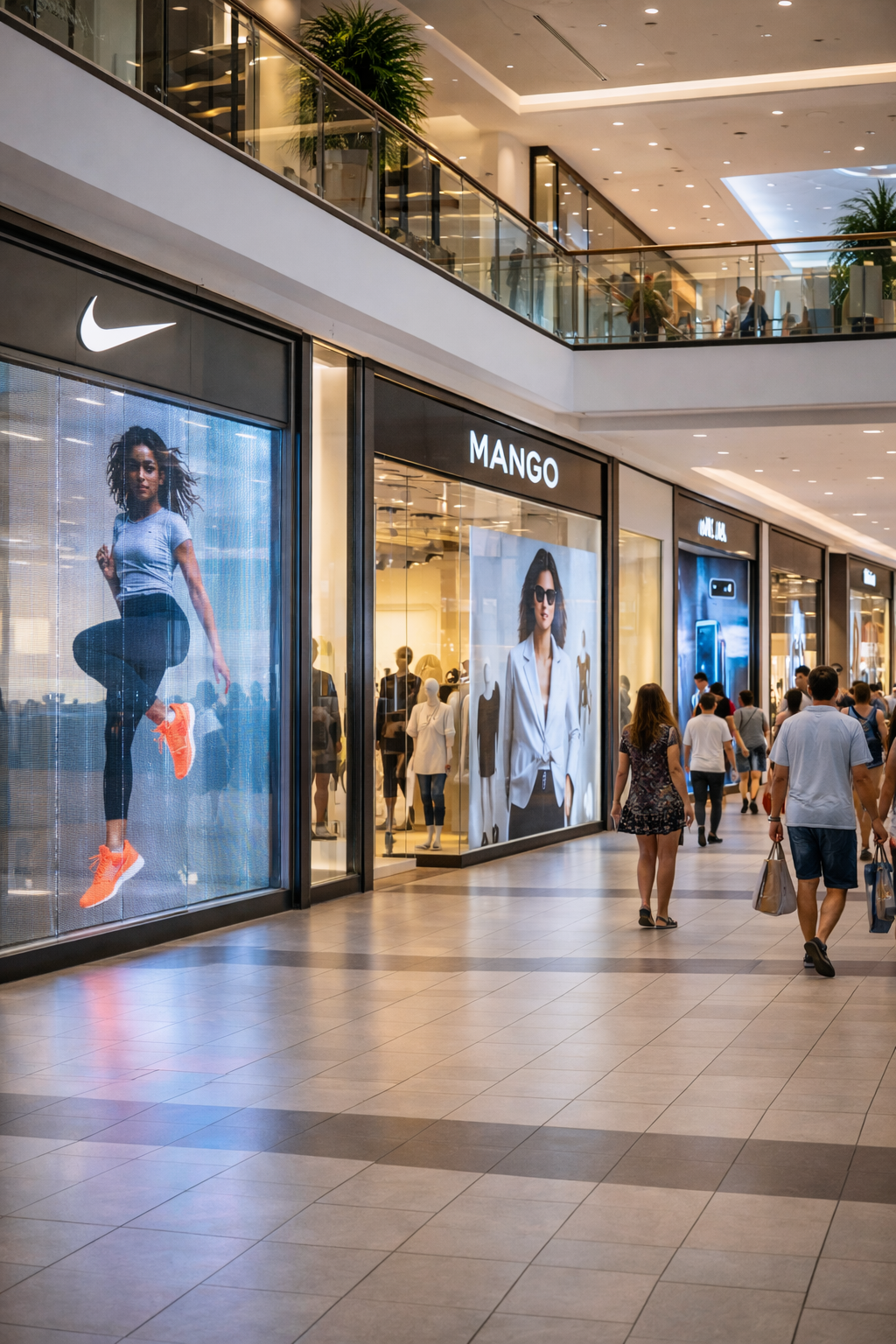 Pantallas LED transparentes Mesh Media